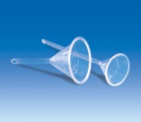 Воронка VITLAB со спиральной бороздкой, диаметр 196 мм, PMP