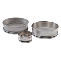 Сито лабораторное Fritsch из нерж. стали, диаметр 8&quot;, высота 2&quot;, размер ячейки 20 (850 мкм), ASTM E11