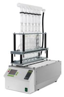 Дигестор ИК, 12 мест, 100 - 500 мл, ручной подъёмник, набор с обратным холодильником, K-439, Buchi