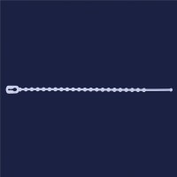 Замки для пакетов ISOLAB, 150 x 2,5 мм, полипропилен