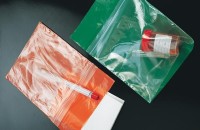 Пакеты 160x165 мм, для упаковки образцов, с застежкой молнией, зеленые, «кенгуру», Deltalab