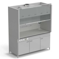 Шкаф вытяжной с подводом воды 1800х900х2145 мм, раб. поверхность - LABGRADE