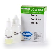 Кюветный тест Hach LCW 054 на Сульфит (SO3), 100 тестов