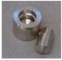 Контейнер для CryoPress, тип S, объем 1 мл, d внут. 21мм, глуб. 15мм, н/ж ст., крыш., 3шт., Microtec