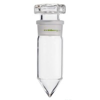 Центрифужная пробирка Rettberg, коническое дно, 75 мл, Ø 44 мм, высота 100 мм, NS34,5/23, стекло
