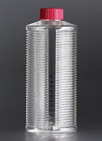 Роллерные бутыли 1700 см², ребристые стенки, поверхность TC, вентилируемая крышка, 20 шт/уп, 20 шт/кор, Corning