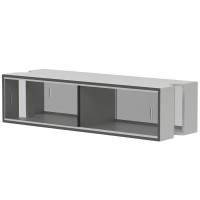 Полка встраиваемая застекленная ЛАБ-PRO ПВОМ 117.40.30