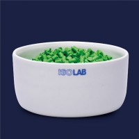 Тигель для сжигания ISOLAB, цилиндрический, Ø 40 х 21 мм, фарфор