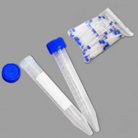 Пробирка коническая с винтовой крышкой, 15 мл, 17×121 мм, с дел. п/п, уп. 100 шт, ТУ 9464-015-29508133-2014