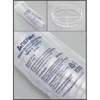 Чашка Петри одноразовая четырехсекционная ЧБН4-В-14*90 ПС ГУ СТЕРИЛЬНО, Перинт, уп. 20шт