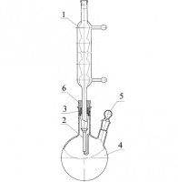 Прибор для перегонки смолы, эскиз 1-115
