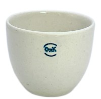 Тигель низкий фарфоровый № 5, 50 мл., 55х28х42 мм.