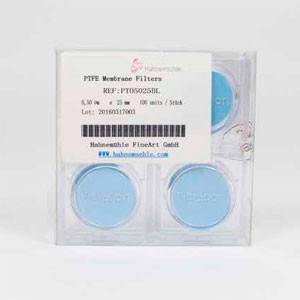 Мембранные фильтры Hahnemühle из PTFE, 0,2 мкм, Ø 47 мм, нестерильные, белые