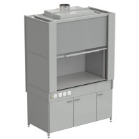 Шкаф вытяжной с коконом из стеклопластика без воды с электрикой 1500х820х2240, раб. поверхность - LABGRADE