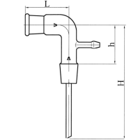 Алонж АИО-П-29/32-14/23 эскиз 5-404