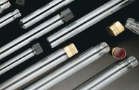 Пробирки 34 мл, БС, 20х150 мм, резьбовые, круглодонные, без пробки, 500 шт/уп, Deltalab