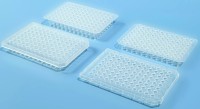 Планшеты для ПЦР, 96-луночные, с полуюбкой, бесцветные, полипропилен, Servicebio, Китай (аналоги арт. AB1400L, Thermo FS; арт. AB1400, Thermo FS; арт. 60-0056, Китай; арт. 402301, Китай; арт. HSS9601, Bio-Rad)