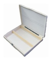 Планшет для хранения и архивирования микропрепаратов, на 100 стекол, подложка, АБС-пластик, Китай (аналоги арт. 41-5100 и 41-6100, Biologix, Китай)