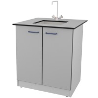 Стол-мойка ЛАБ-PRO МО 80.80.90 TM