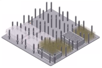 Платформа, тип E, 420х420 мм, для планшет, для Ecotron, Infors