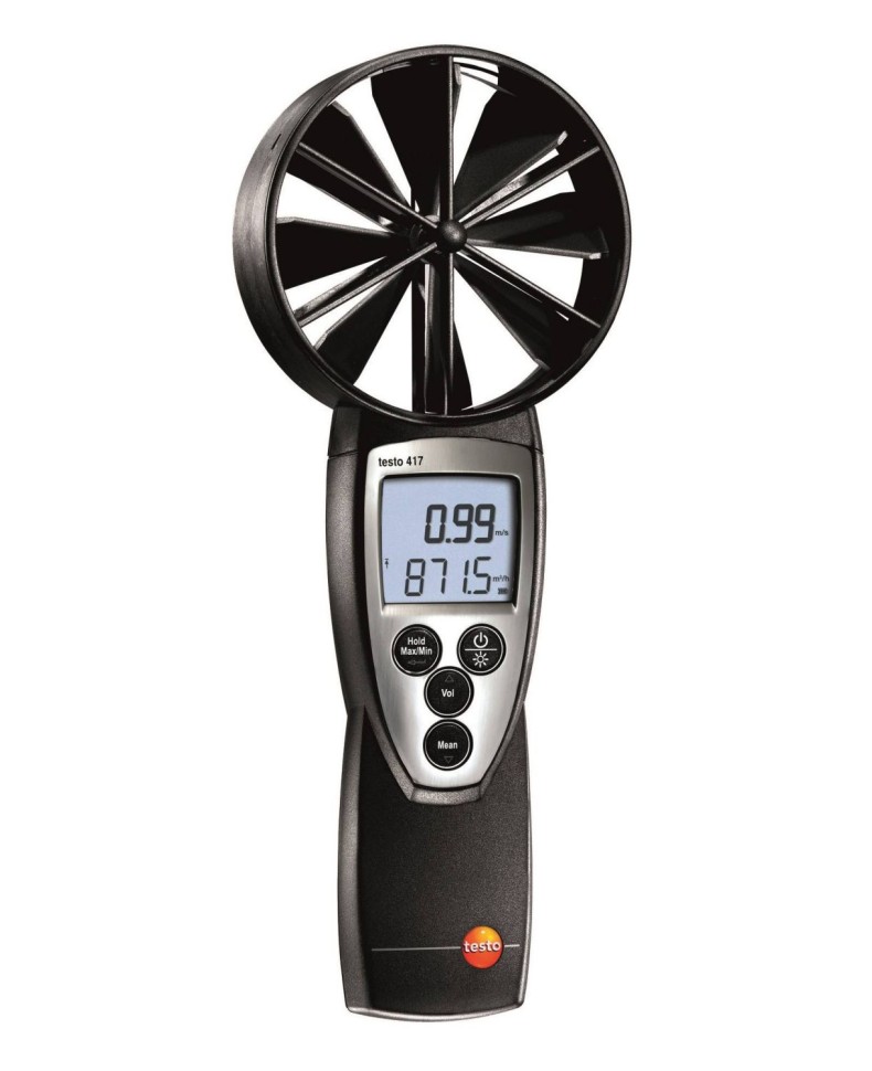 testo 417 - Анемометр со встроенной крыльчаткой большого диаметра