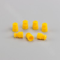 Пробка для пробирок 12 мм, п/эт, желтая, уп. 1000 шт, ТУ 9464-015-29508133-2014