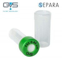 Фильтр-виала 0,45 мкм, прозрачная, 12×32 мм, ПЭС, 100 шт./уп., GVS