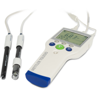 pH-метр/кондуктометр/солемер, 0-14±0,01, портативный, электрод InLab Expert Go-ISM, датчик InLab 738-ISM, SG23-EL, серия SevenGo Duo, Mettler Toledo