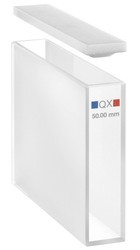 Кювета абсорбционная Hellma 100-QX кварцевая, оптический путь 50 мм