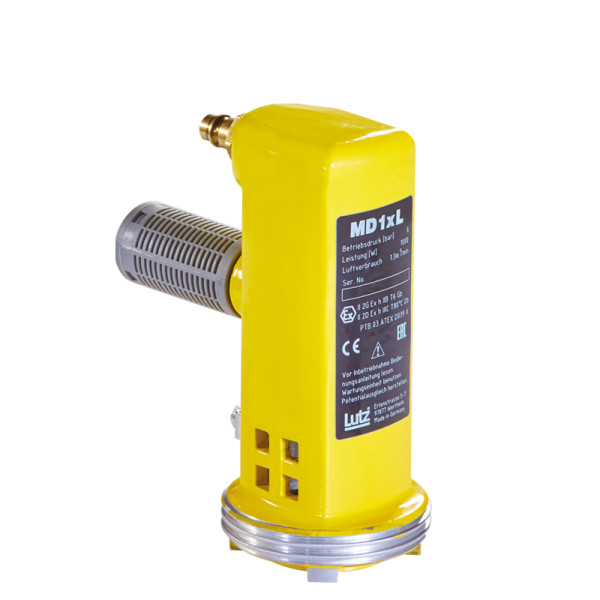 Пневмодвигатель MD2xL, 1000 Вт, Lutz