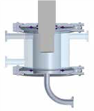 Ячейка проточная для Q2000, металлическая, Qsonica