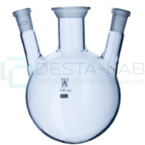 Колба дистилляционная 500 мл ГОСТ 33359-2015