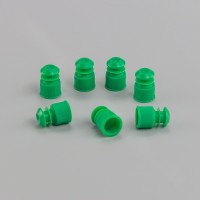 Пробка для пробирок 12 мм, п/эт, зеленая, уп. 1000 шт, ТУ 9464-015-29508133-2014