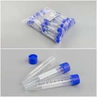 Пробирка коническая с винтовой крышкой, 10 мл, 17×107 мм, с дел, п/п, ТУ 9464-015-29508133-2014, уп. 100 шт