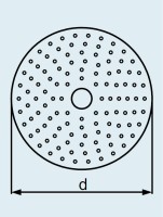 Вставка для эксикатора DURAN Group 280 мм, фарфор