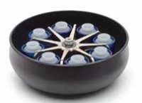 Ротор горизонтальный, круглые бакеты с покрытием Dura-Coat, бутыли, 4600 об/мин, 7117g , 8x1000 мл, (комплект), Thermo FS