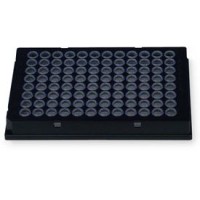 Планшеты для ПЦР, 96-лун., Hard-Shell, с юбкой, низкий профиль, черные с бесцветными лунками, полипропилен, 50 шт./уп., Bio-Rad