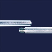 Штанга штатива ISOLAB, Ø 12 x 600 мм, резьба М10, оцинкованная сталь