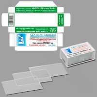 Стекло для микропрепаратов, покровное 24*48 мм.