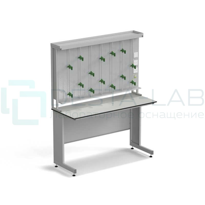 Стол титровальный ЭКРОС 1500х600х900/1885 мм, раб. поверхность - LABGRADE