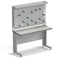 Стол титровальный ЭКРОС 1500х600х900/1885 мм, раб. поверхность - LABGRADE