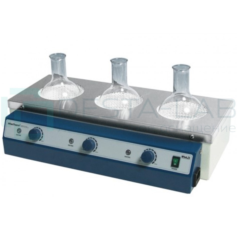 Колбонагреватель 3-х местный WHM-12391 на 500 мл., DAIHAN Scientific