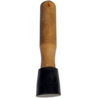 Пестик с деревянной ручкой и резиновым наконечником