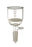 Воронка Бюхнера Kimble 350 мл, диаметр 80 мм, 24/40, пористость 4-5,5 мкм, с отводом для шланга, стекло