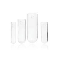 Пробирки 12 мл, 16х100 мм, стекло, круглодонные, без крышки, 50 шт / упак, DWK Life Sciences (Duran, Wheaton, Kimble)