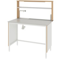 Стол пристенный ЛАБ-1200 ПСМ (Монолитная керамика)