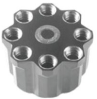 Ротор вертикальный TV-860, для Sorvall WX, 60’000 об/мин, 340’596g, 8х35 мл, титановый, Thermo FS