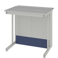 Стол пристенный высокий ЛАБ-PRO CПКв 90.80.90 SS