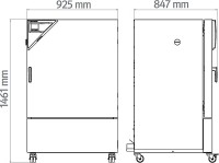 Инкубатор Binder KB ECO 240, 247 л, с охлаждением Пельтье