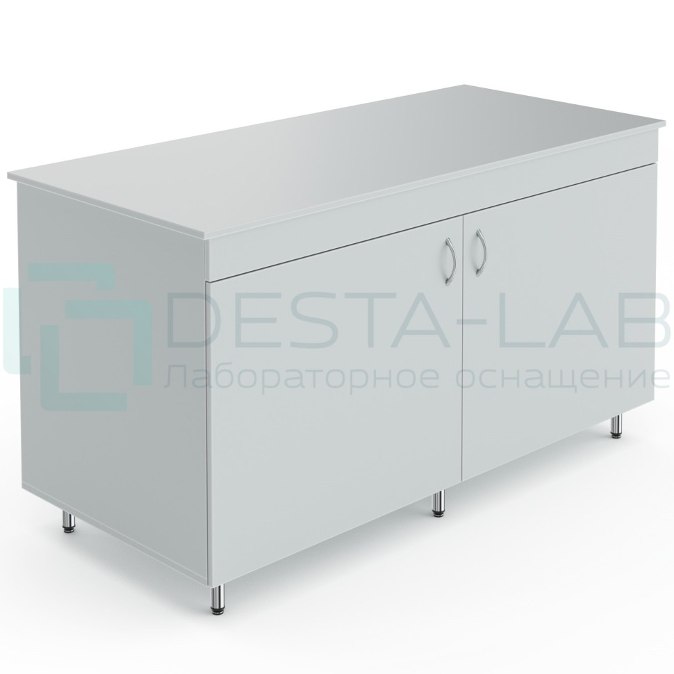 Лабораторный торцевой стол со столешницей из ЛДСП Теолаб НВ-1500 ТОЛ